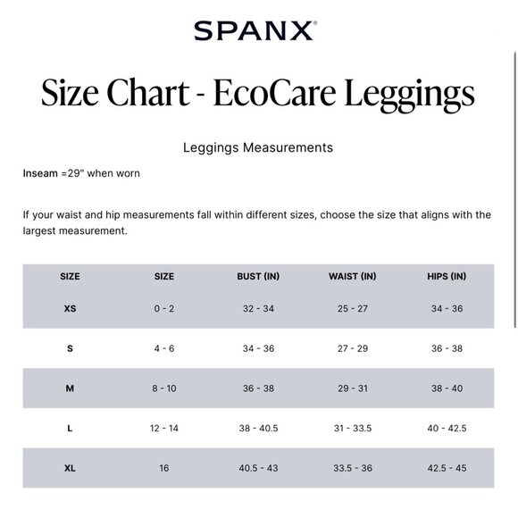 SPANX Womens Sz XL EcoCare Look At Me Now High-Waisted Seamless Leggings Black - Picture 9 of 12